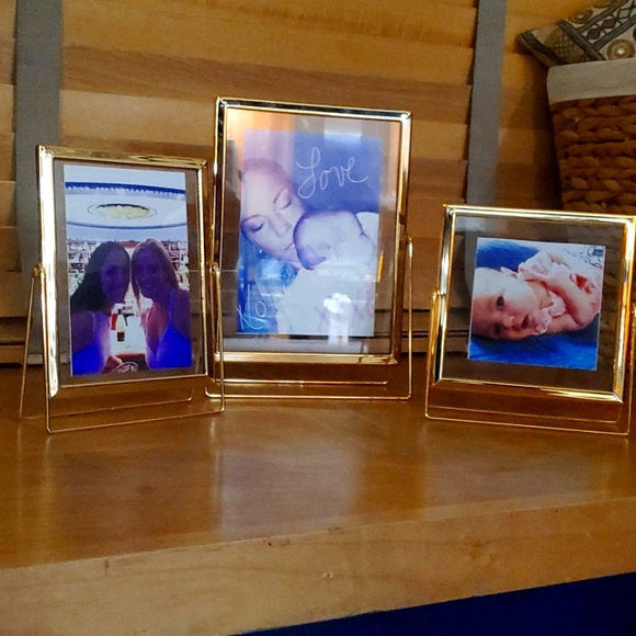 Accents Set Of 3 Double Sided Frames Poshmark